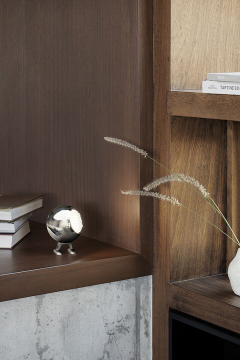 Norbitt, LED lamp, Rechargeable, In/Outdoor, Cosmic Chrome