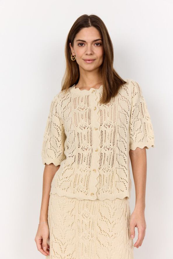 SC-PERRY 9 Cardigan Creme