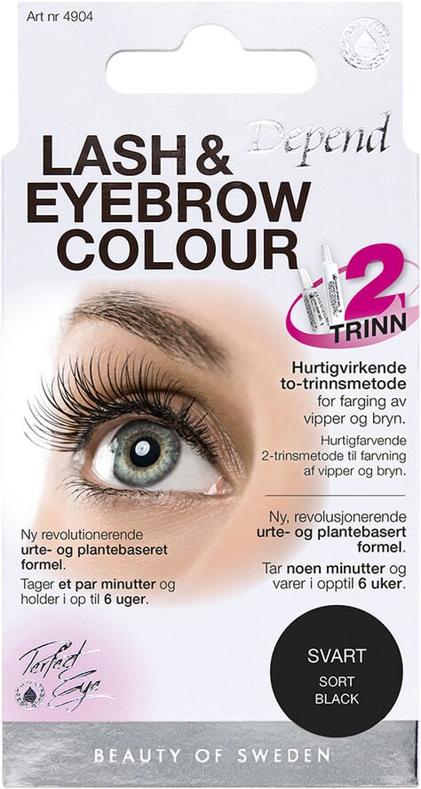 Lash/eyebrow col. Black NO/DK
