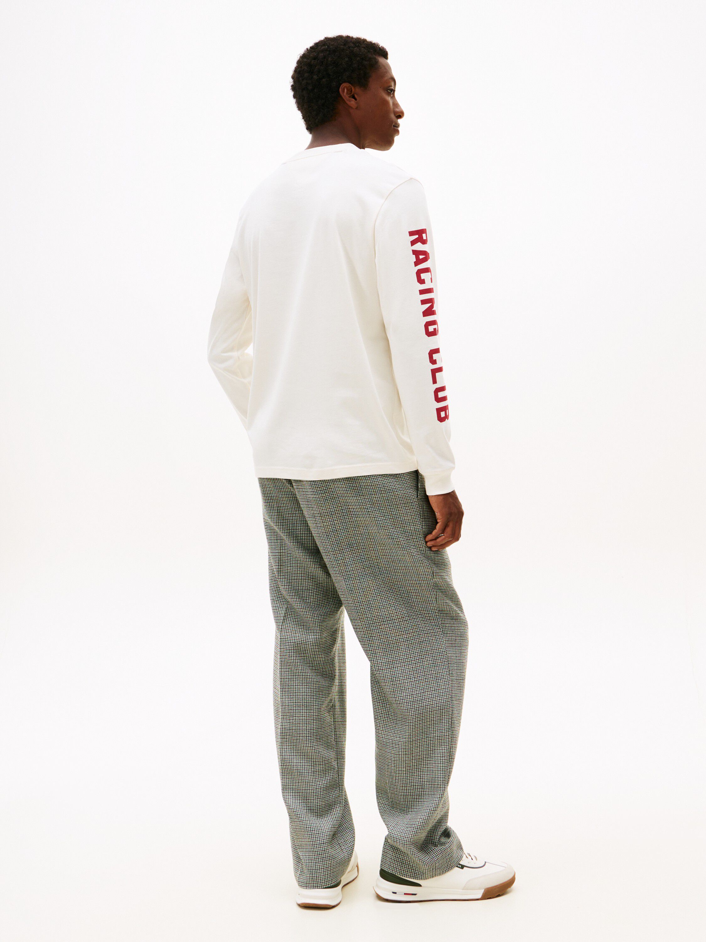 Graphic Jersey Long Sleeve T-Shirt