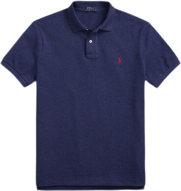 Custom Slim Fit Mesh Polo Shirt