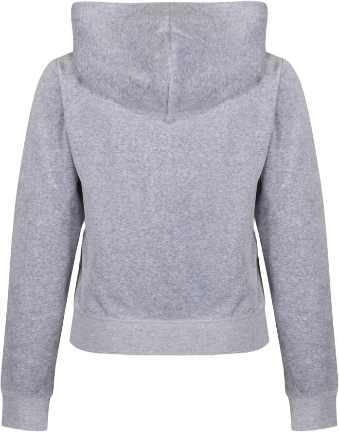 Robertson Classic Velour Zip Trough Hoodie