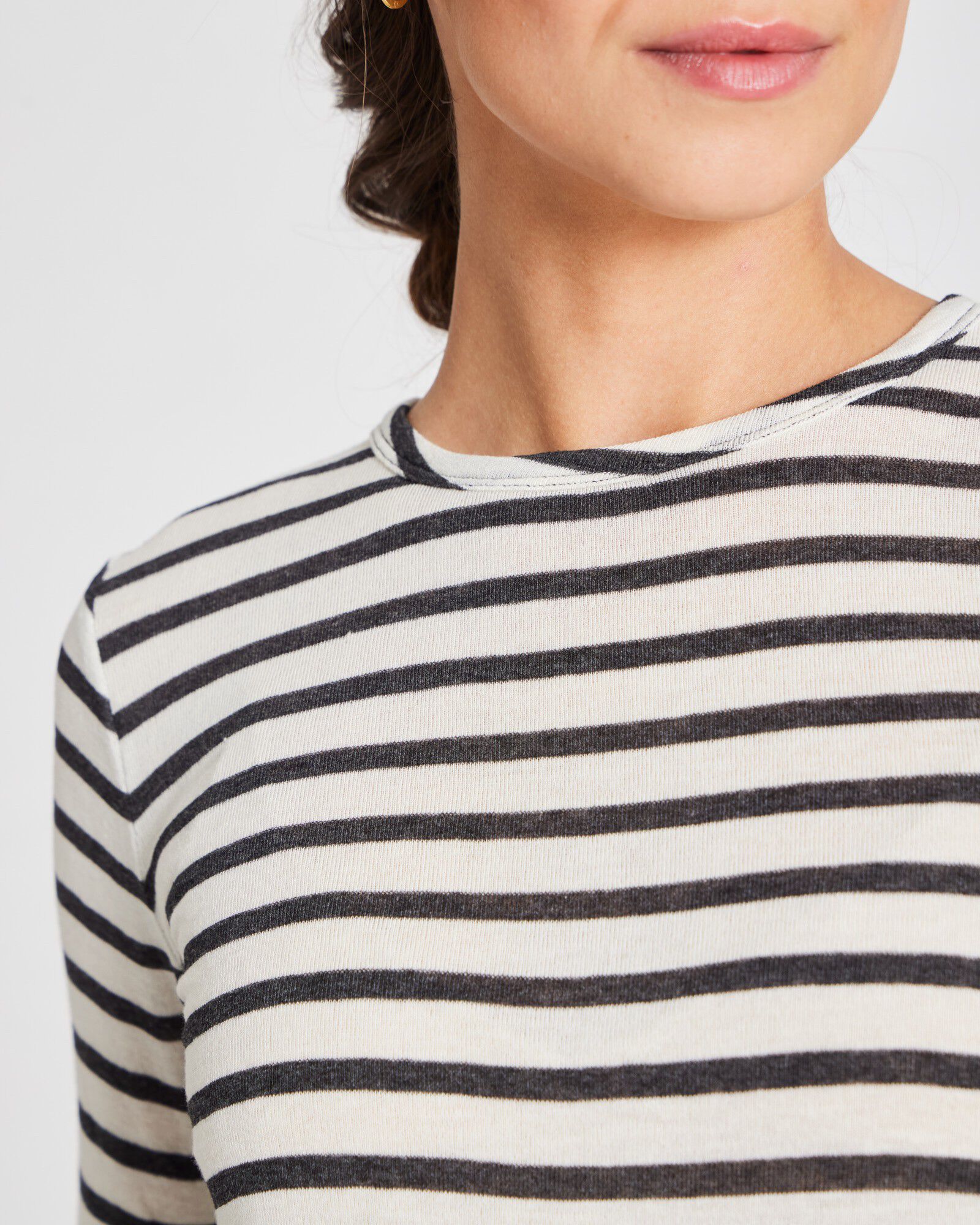 Thyra L/S Sailor Wool Top