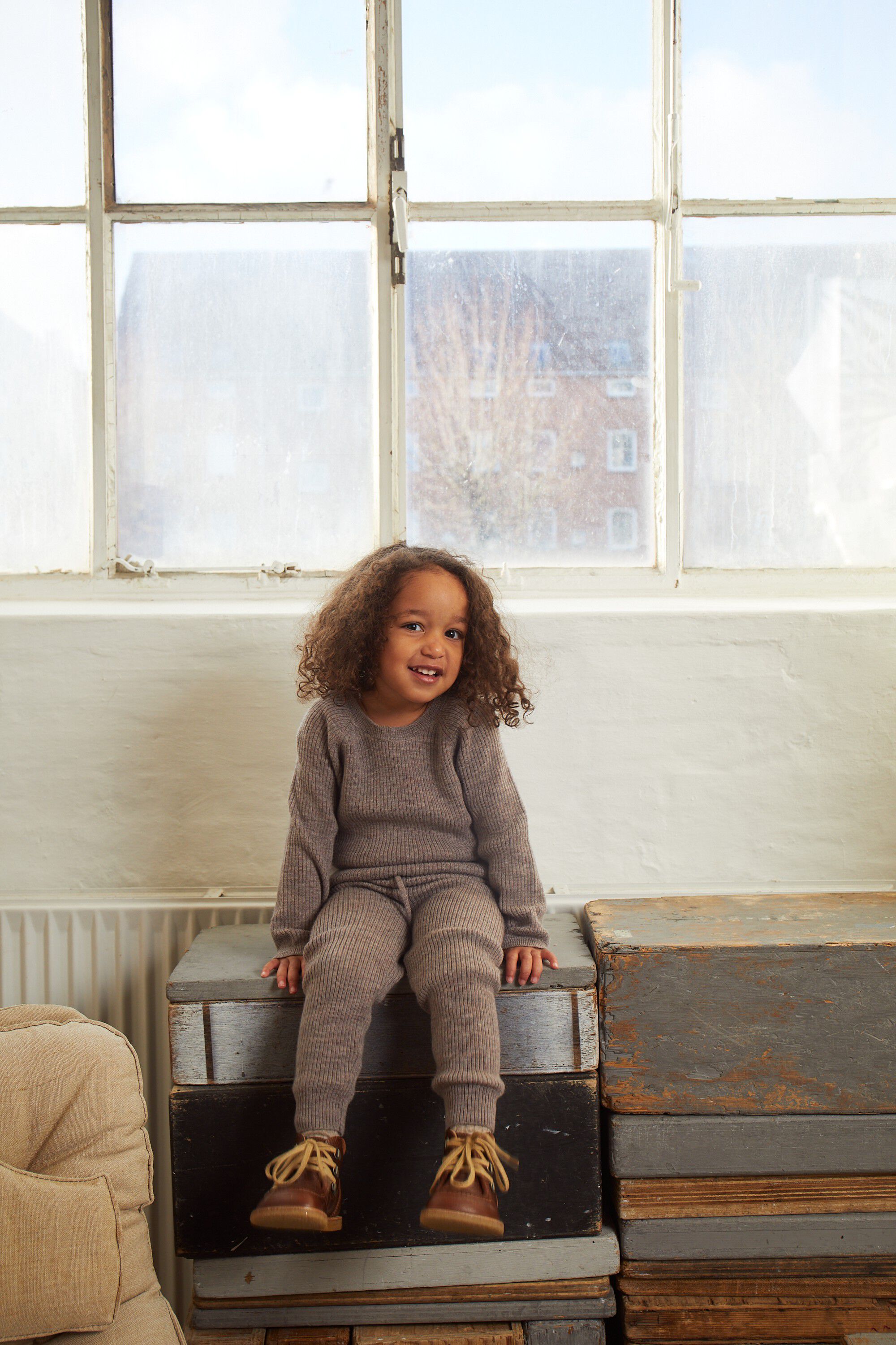 MERINO CLASSIC RIB BLOUSE