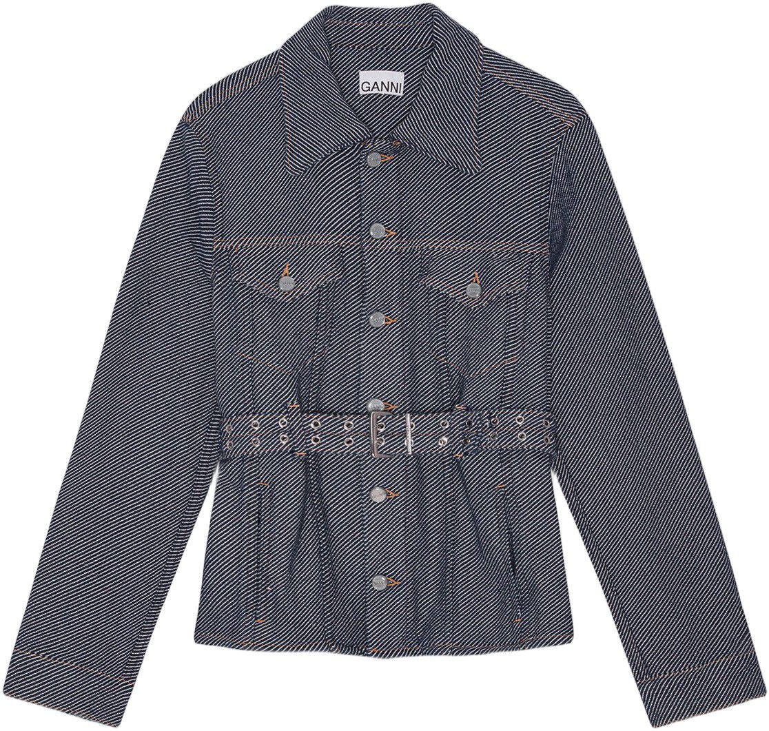 Heavy Twill Denim Short Jacket
