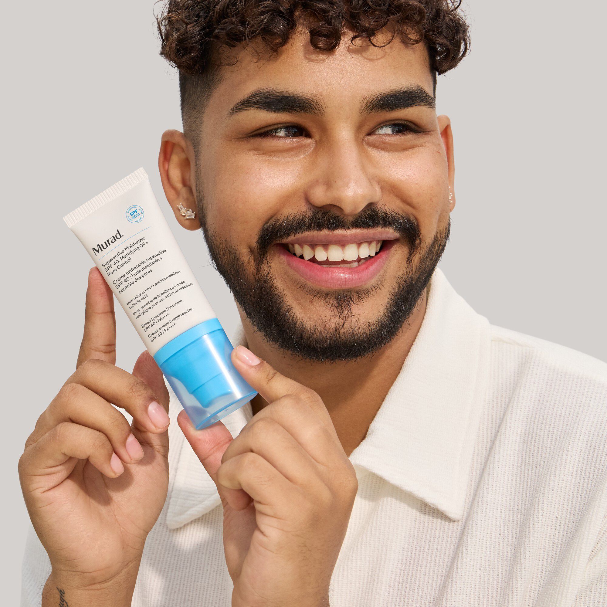 SUPERACTIVE SPF 40 MOISTURIZER: MATTIFYING OIL + PORE CONTROL50 ML