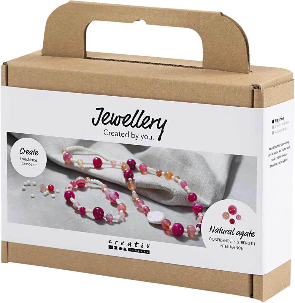 Mini DIY Kit Smykker, Halsk&aelig;de og armb&aring;nd