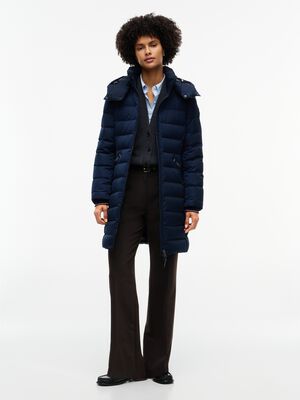Slim Down Hooded Coat