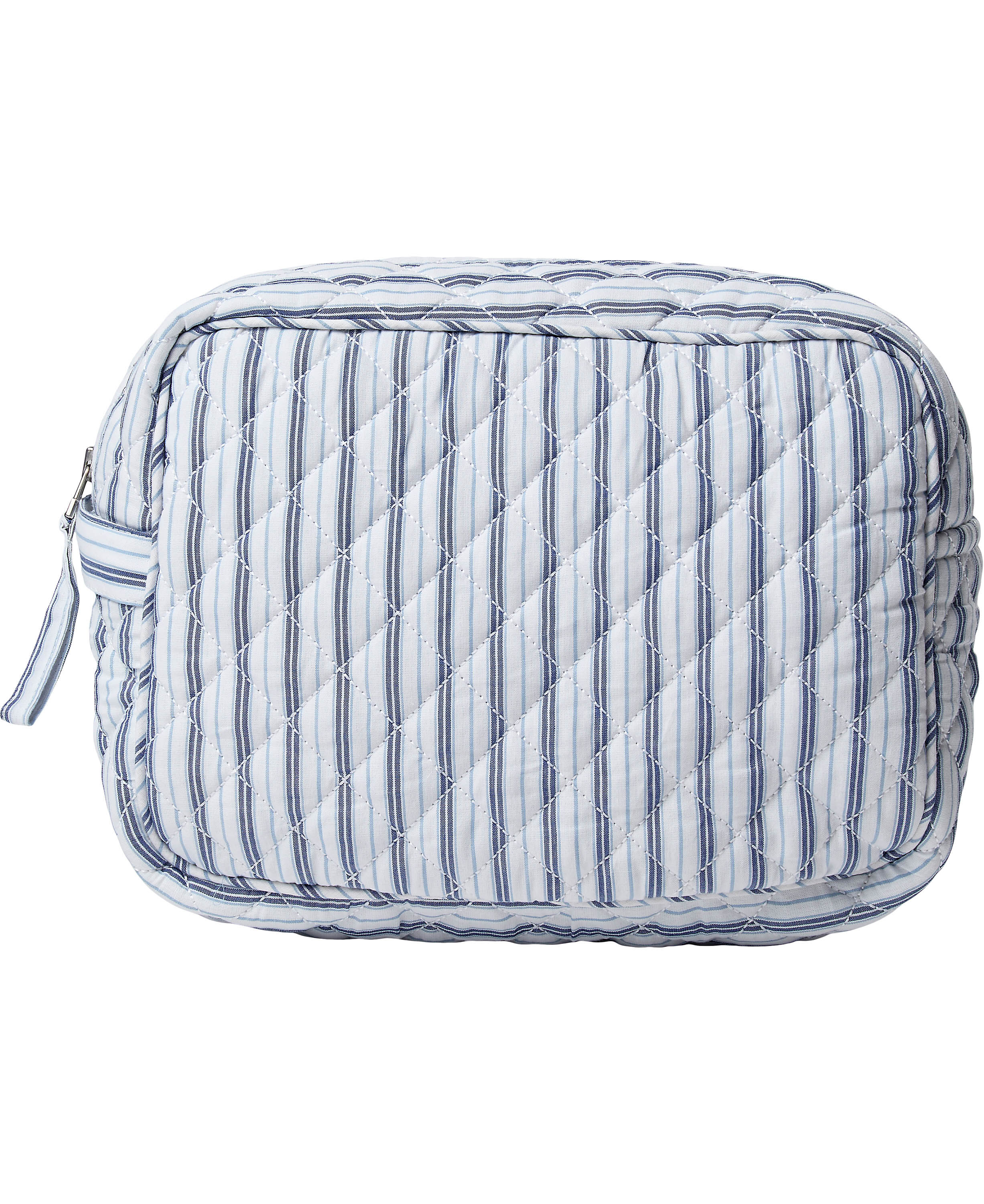 Moira 1 Make up bag Blue Stripe small