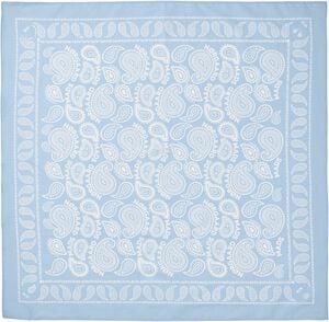 Soft Cotton Paisley Scarf Solid