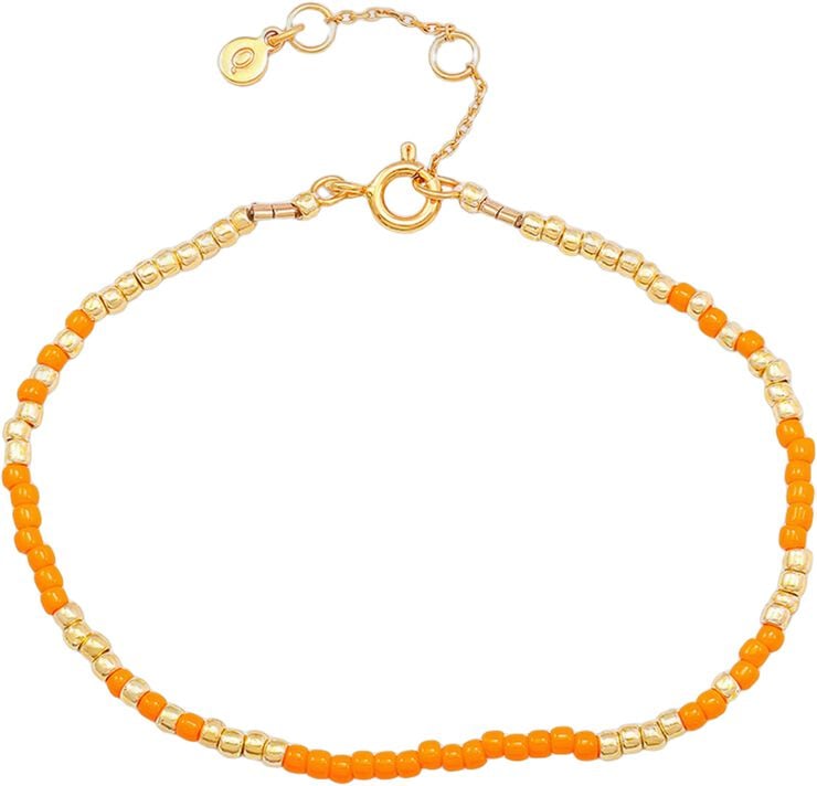 Orange Mila armbånd