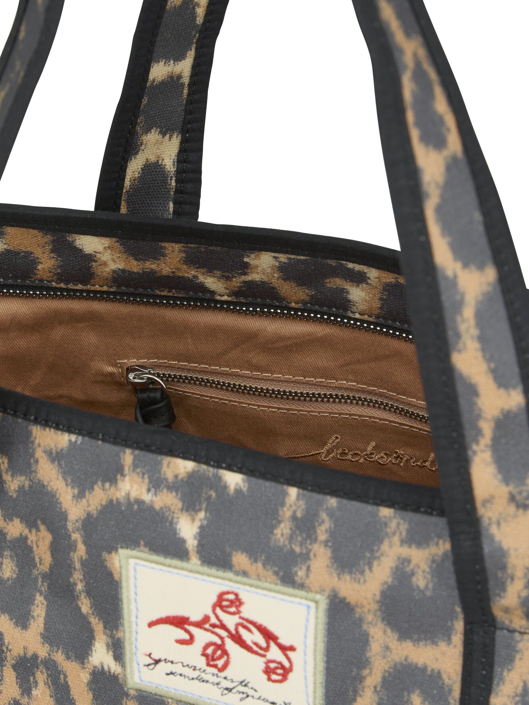 Leopa Coated Aubrey Bag