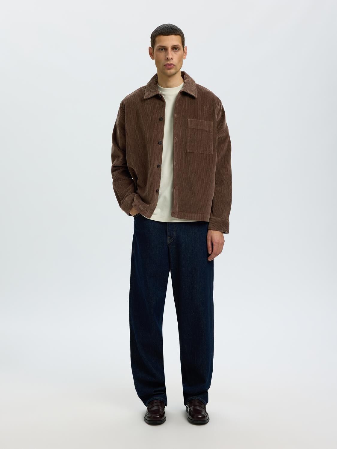 Slmotto-Kris Cord Overshirt Noos