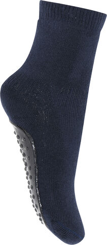 Cotton socks with anti-slip
