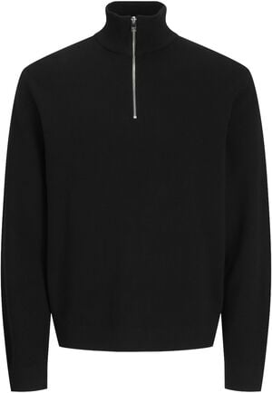 JPRBLAMILANO STITCH KNIT HALF ZIP S