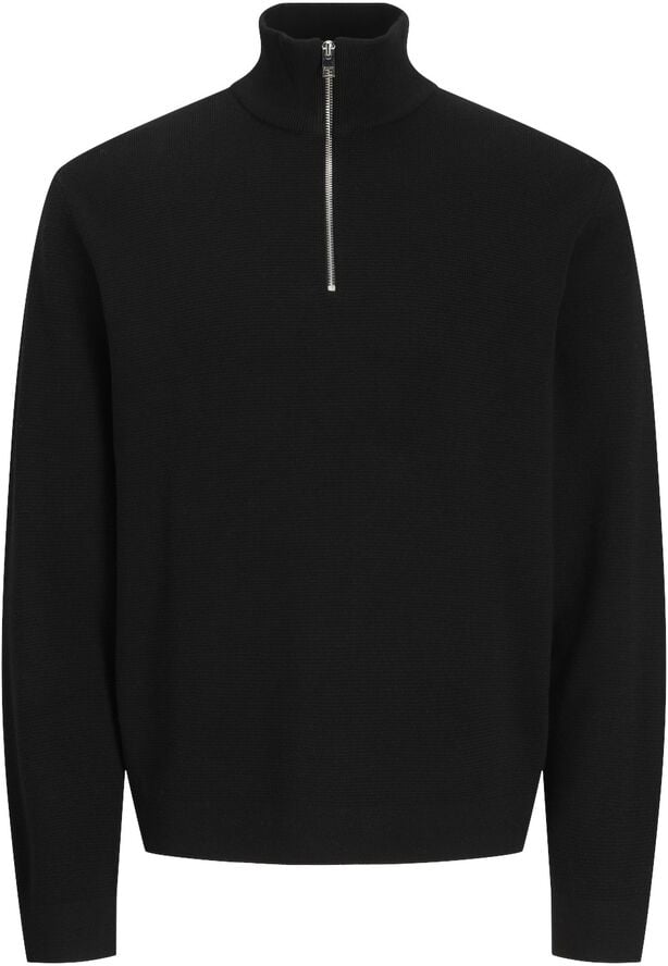 JPRBLAMILANO STITCH KNIT HALF ZIP S