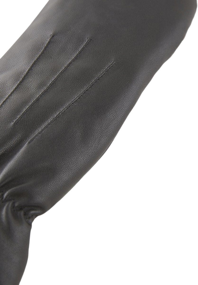 Pcnellie Leather Mittens Noos