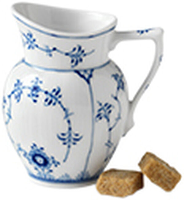 Blue Fluted Plain mjölkkanna 8 cl