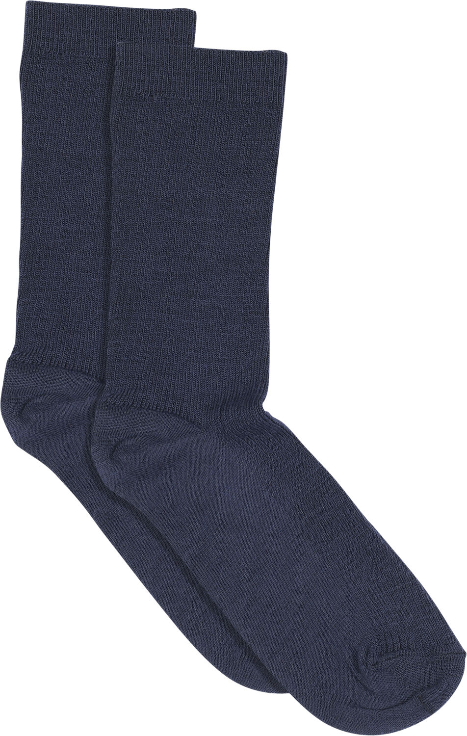 Fine wool rib socks