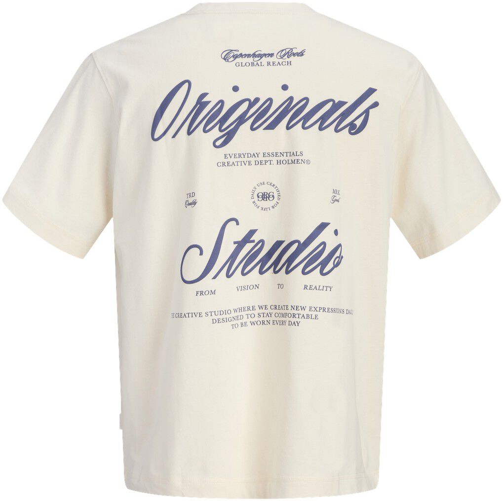 Jornorrebro Typo Tee Ss Crew Neck Sn Jnr