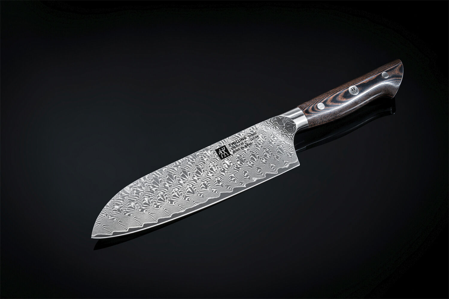 Tanrei Santoku kniv 180 Fin egg