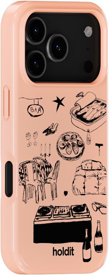 Graphic Print Case MagSafe iPhone 17 Pro Max Bare Pink