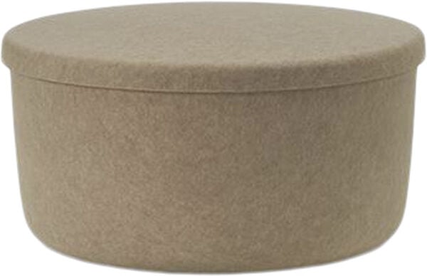 Hide Storage Pouf Large