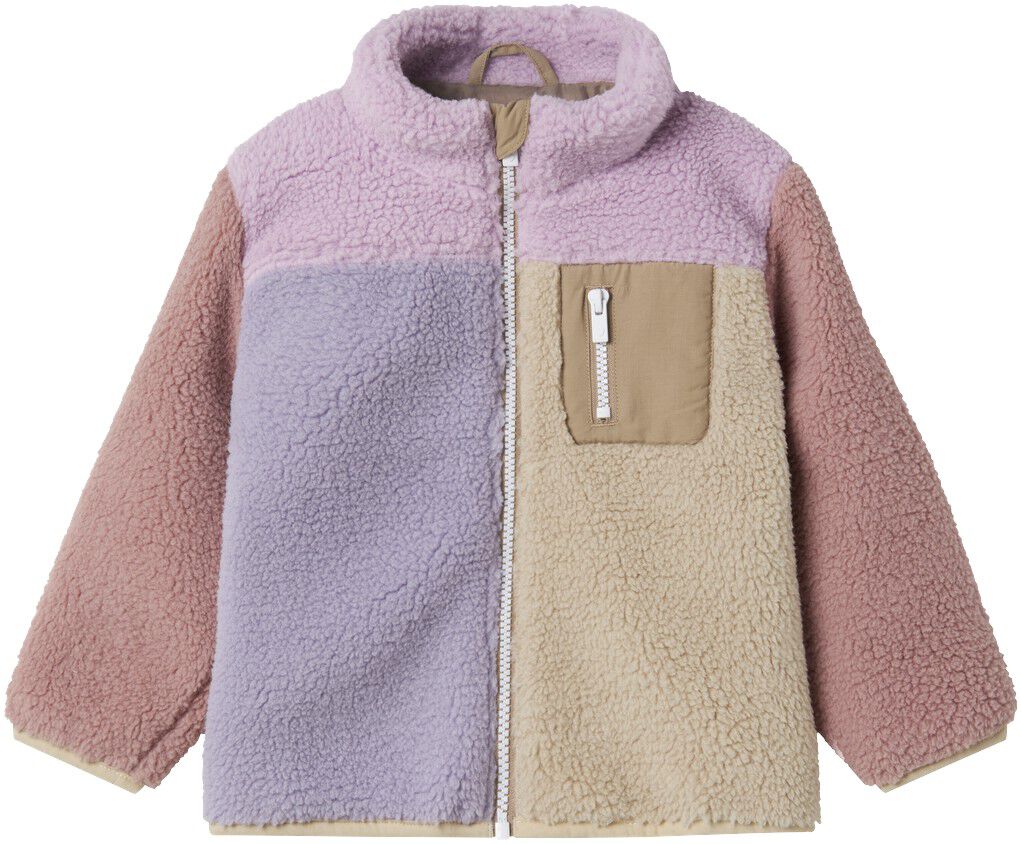 NMFMONICA TEDDY JACKET BLOCK