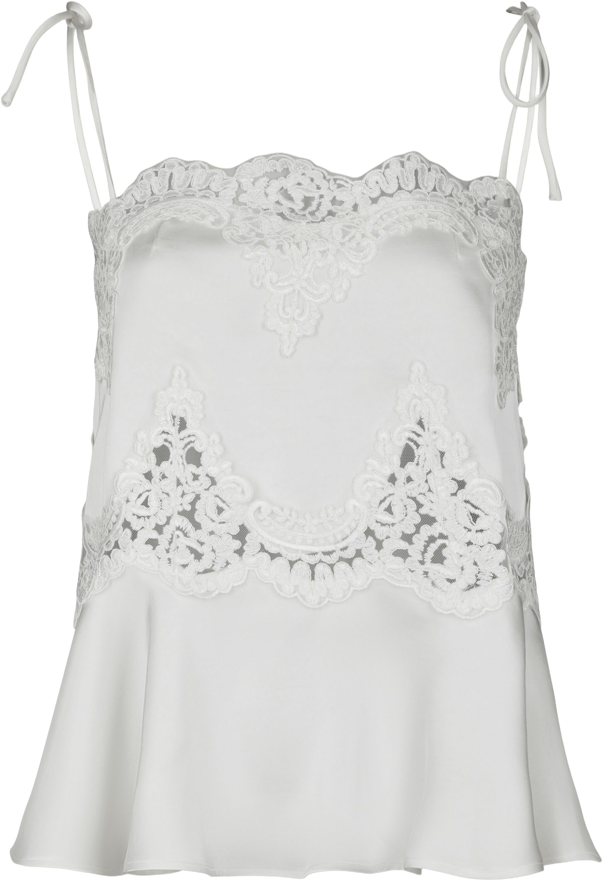 Kaela Heavy Sateen Lace Top