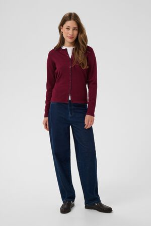 MilaSZ Contrast Stripe Cardigan
