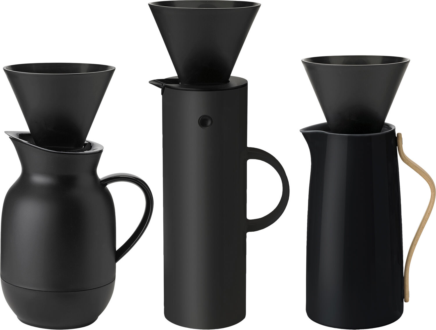 Stelton kaffetratt till termoskanna black
