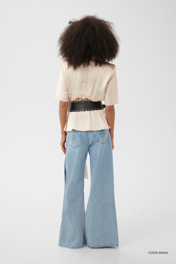 BXGstacie HW wide jeans