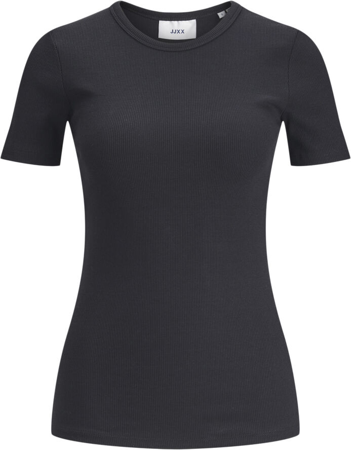 Jxfrankie Str Ss Rib Tee Jrs Noos
