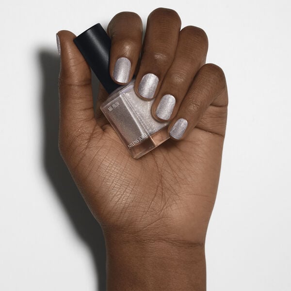 Nail Polish Silver Glitter