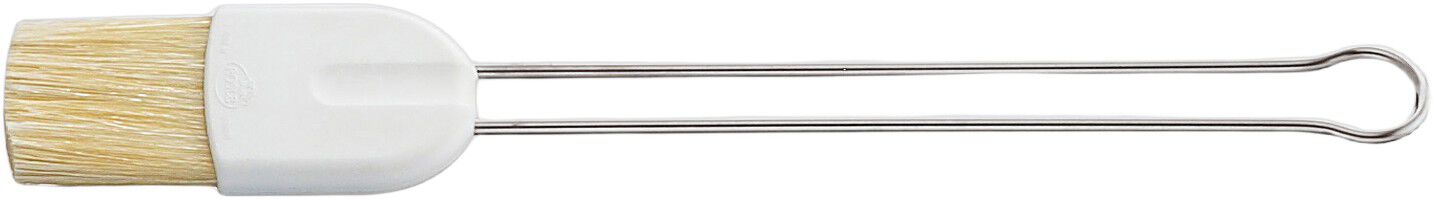 Bakpensel 23,5 cm St&aring;l/Vit/Natur