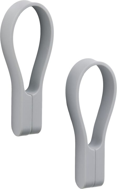 Handduksrem Loop magnet 2 st Gull Grey