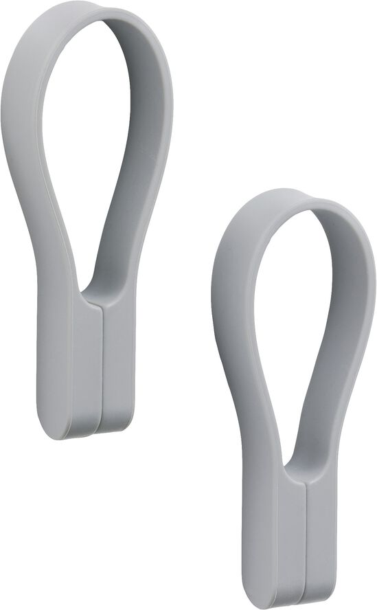 Handduksrem Loop magnet 2 st Gull Grey