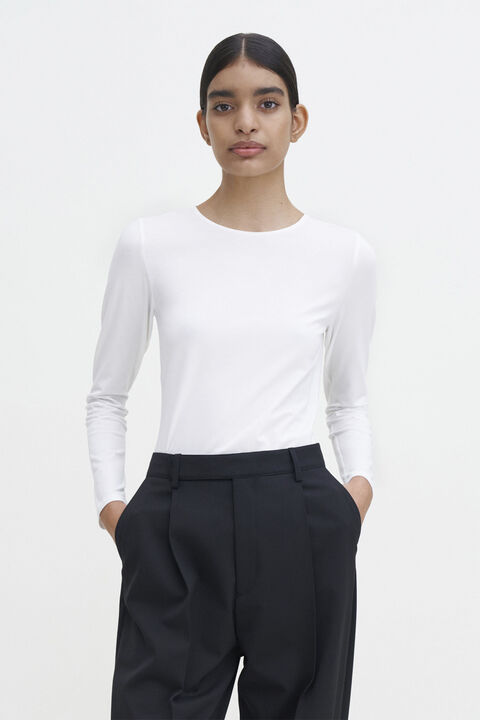 Cotton Stretch Long Sleeve