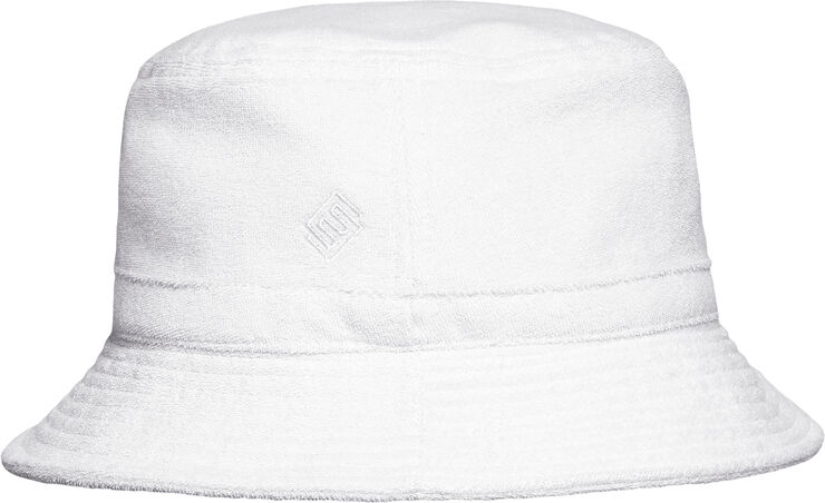 White Terry Bucket Hat