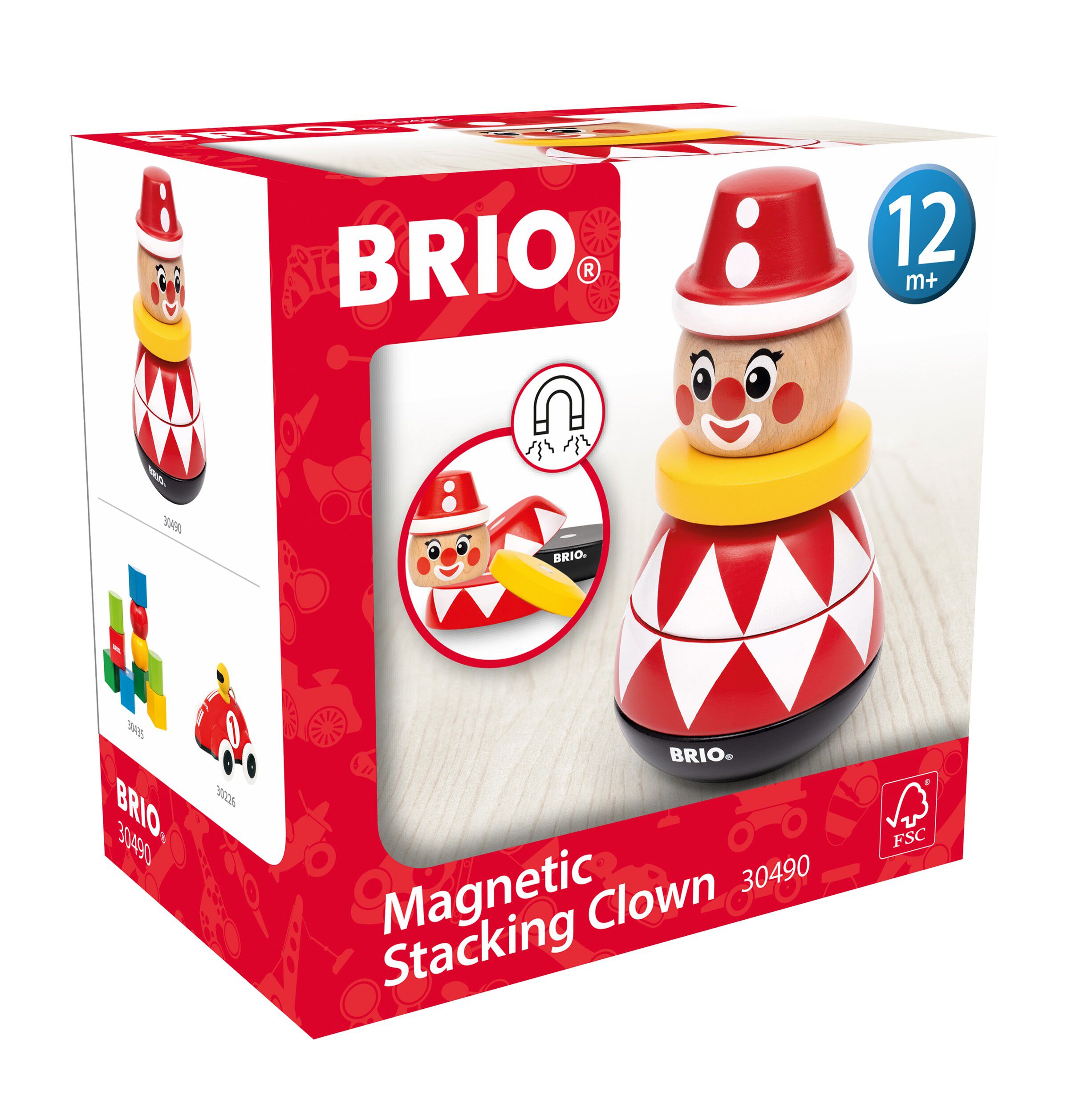 Brio Magnetisk Stableklovn