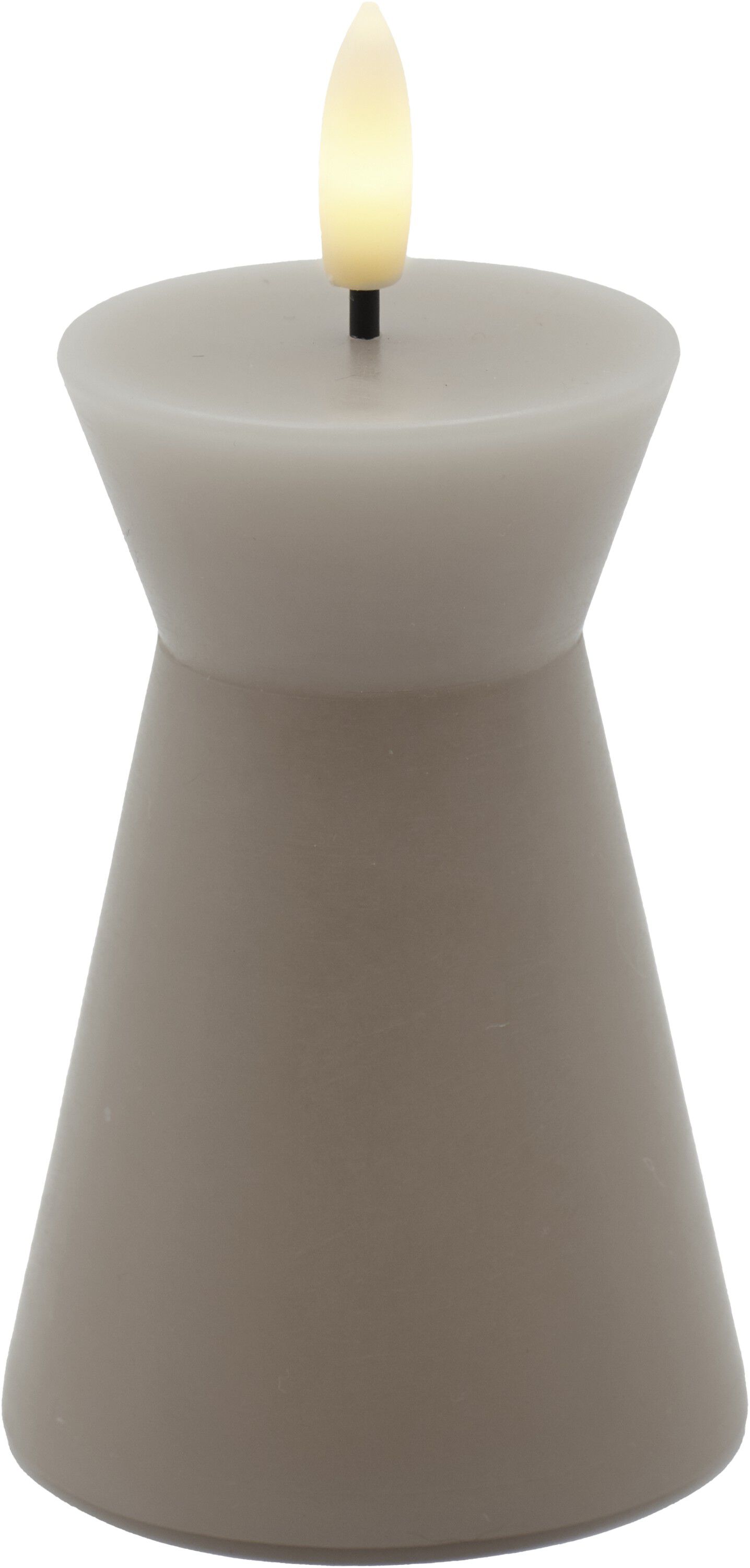 Nordisk Skulptur, Sille Kegle &Oslash;6,7x10 cm, Warm Gray