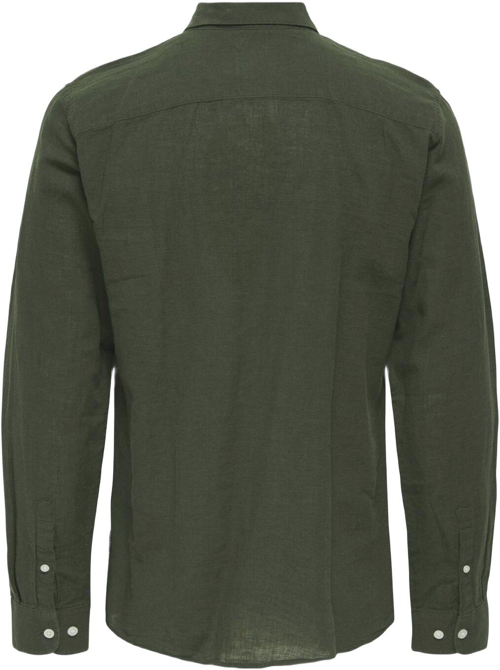 Onscaiden Life Ls Solid Linneblandning Noos