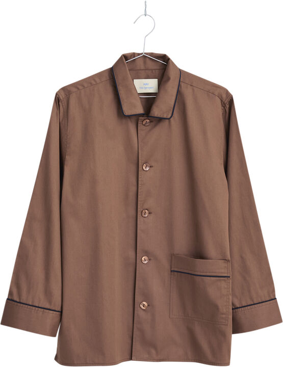 Outline Pyjama L/S Shirt-M/L-Milk C