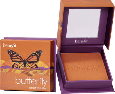 Butterfly WANDERful World Blush Powder  gyllene orange blusher