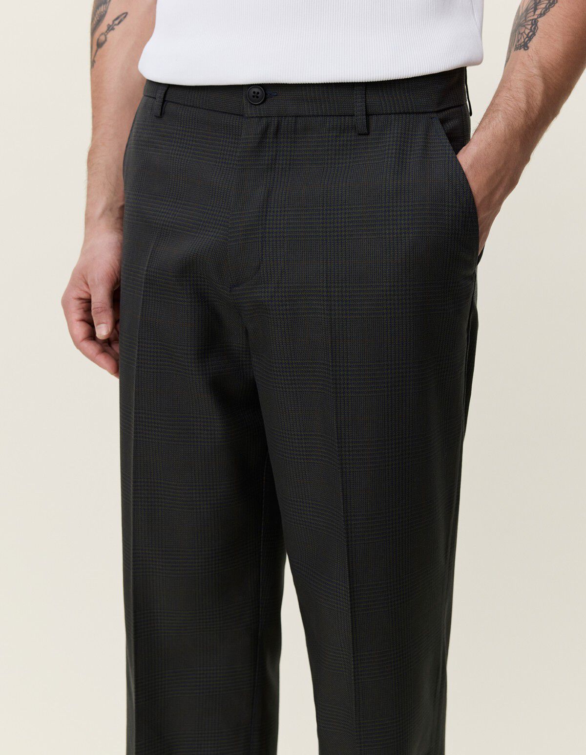 Houndstooth Slack Pants