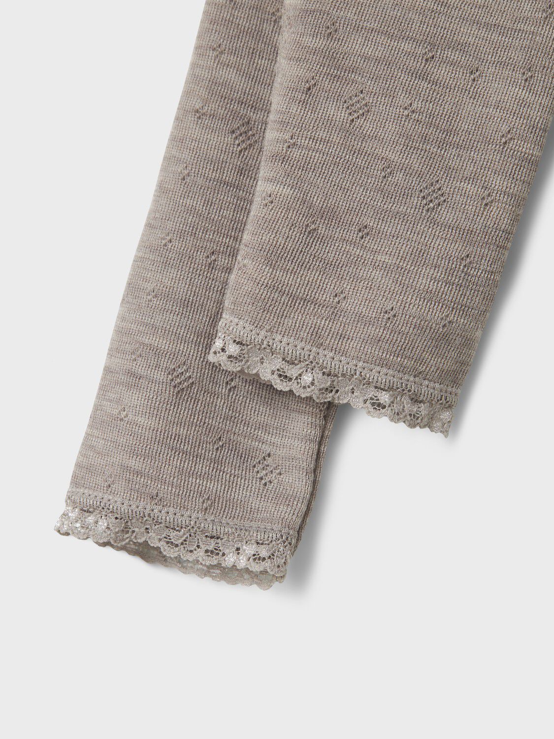 NBFWANG WOOL NEEDLE LEGGING SOLID N