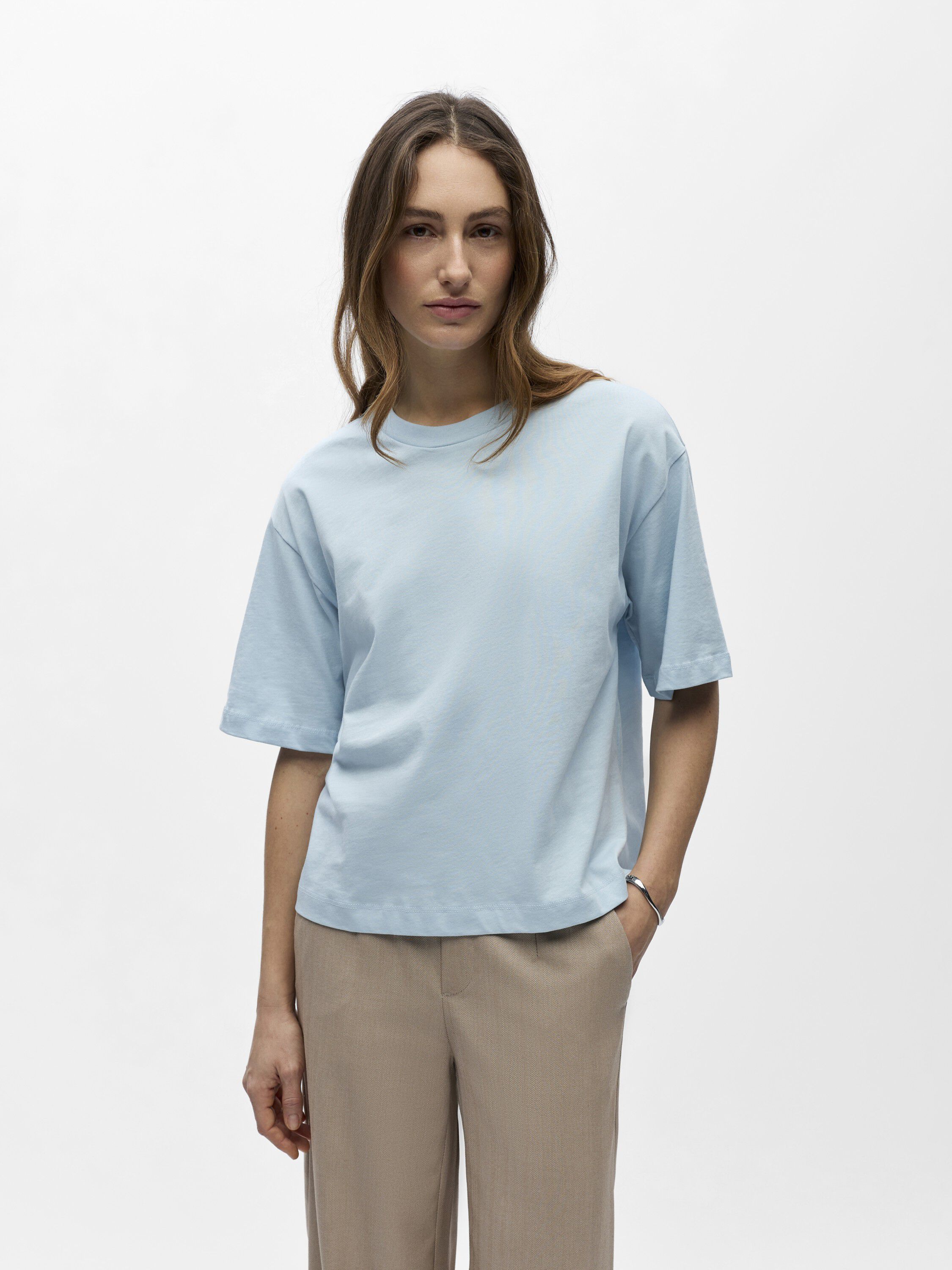 Objgima S/S Lo T-Shirt Noos
