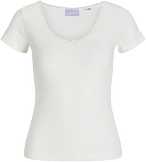 JXFAME STR SS LACE TOP JRS