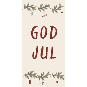 Serviet God Jul og juleranker My Nostalgic