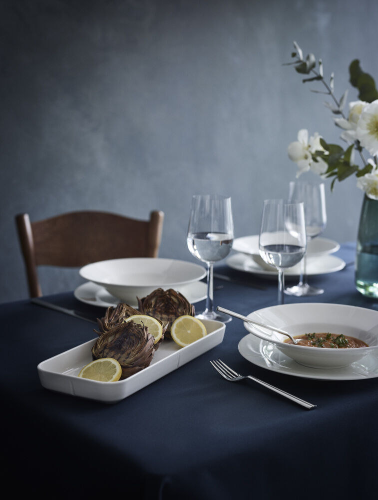 GC Serveringsfad L35 hvid